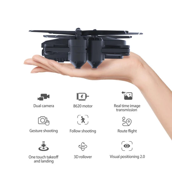 PIHOT P30 1080P Drone Black