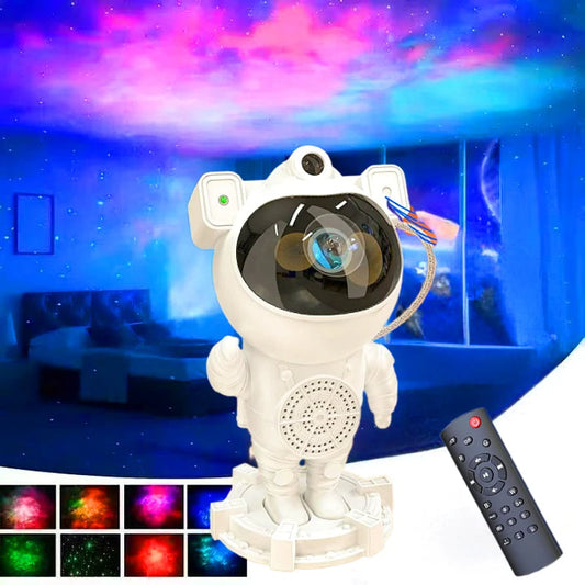 Astronaut Galaxy Projector With Bluetooth Speaker